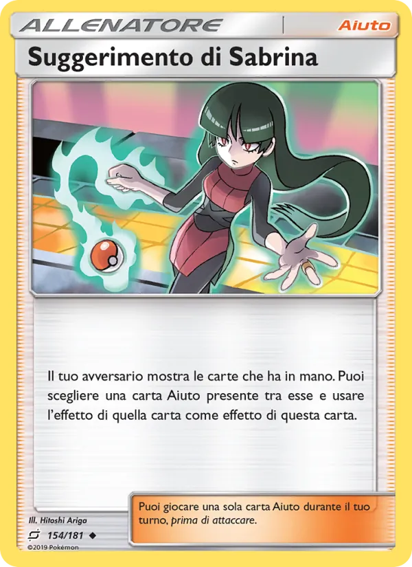 Suggerimento di Sabrina Gioco di Squadra 154/181