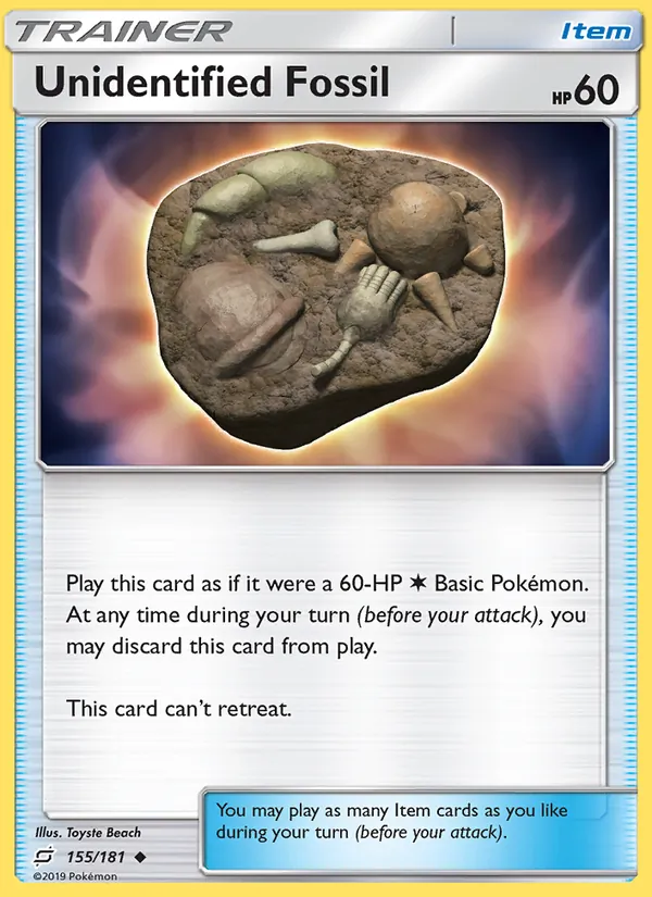 Unidentified Fossil Team Up 155/181