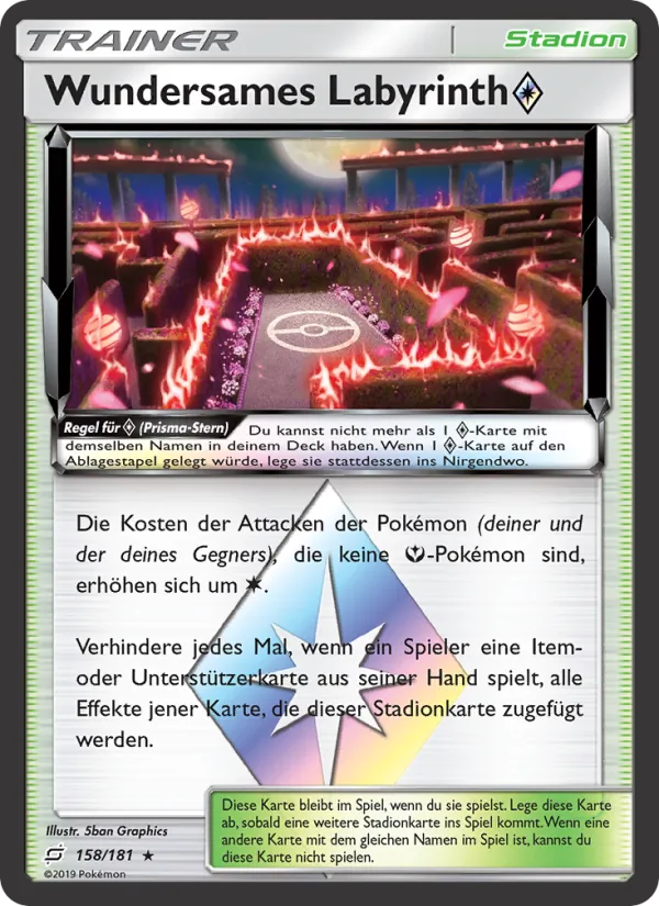 Wundersames Labyrinth ◇ Teams Sind Trumpf 158/181