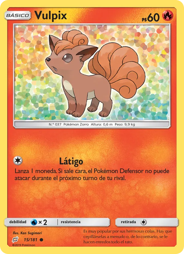 Vulpix Union de Aliados 15/181
