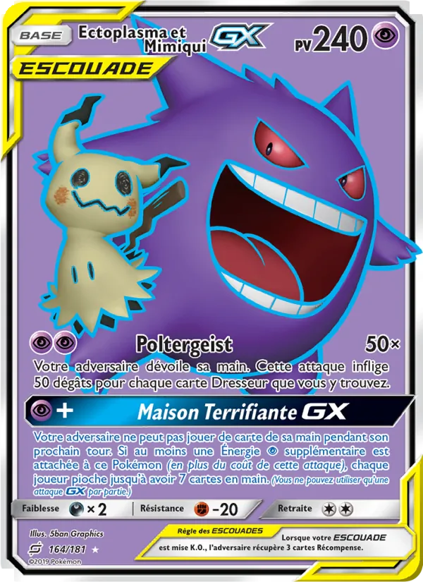 Ectoplasma et Mimiqui GX Duo de Choc 164/181