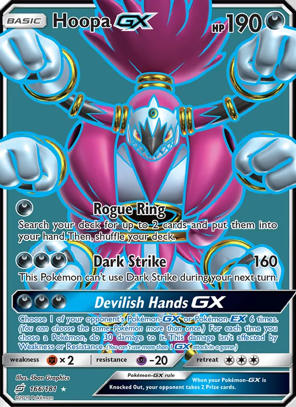 Hoopa GX Team Up 166/181