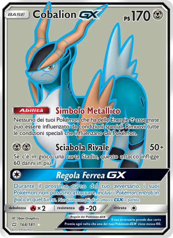 Cobalion GX Gioco di Squadra 168/181
