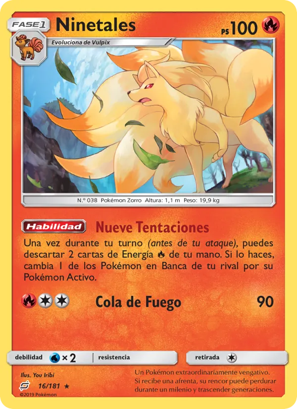 Ninetales Union de Aliados 16/181