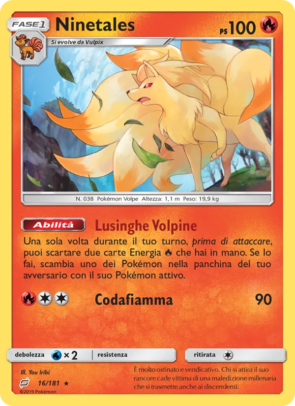 Ninetales Gioco di Squadra 16/181