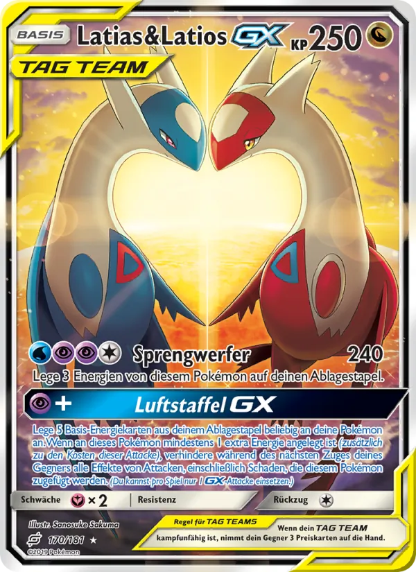 Latias & Latios GX Teams Sind Trumpf 170/181