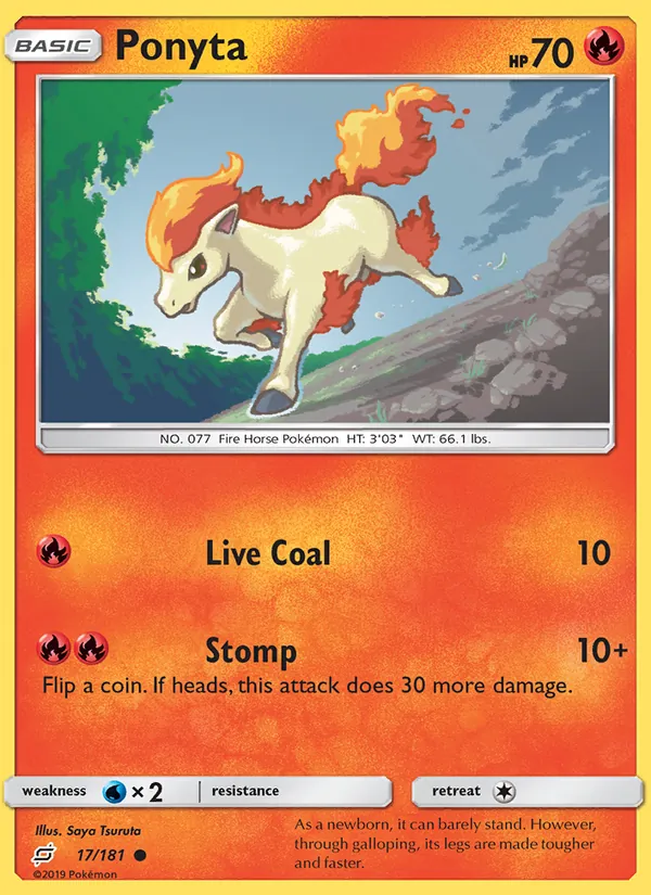Ponyta Team Up 17/181