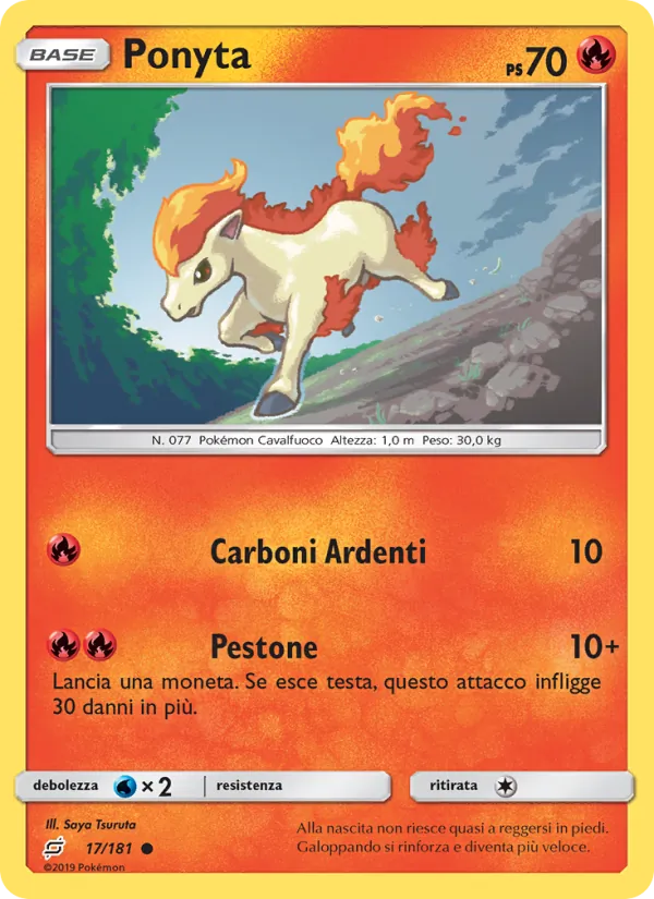 Ponyta Gioco di Squadra 17/181