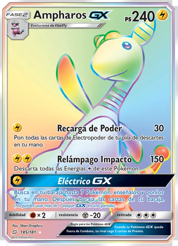 Ampharos GX Union de Aliados 185/181