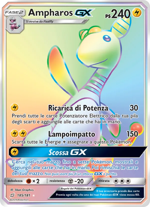 Ampharos GX Gioco di Squadra 185/181