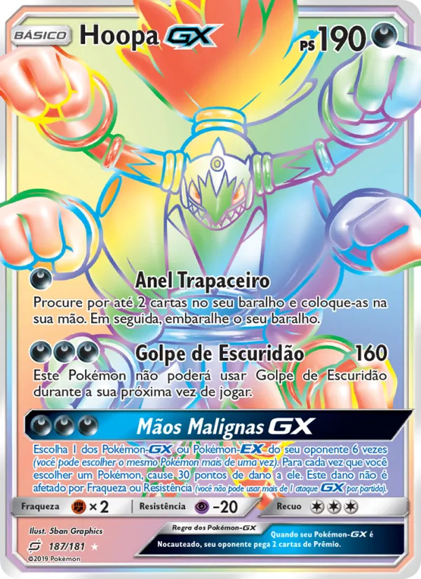 Hoopa GX União de Aliados 187/181