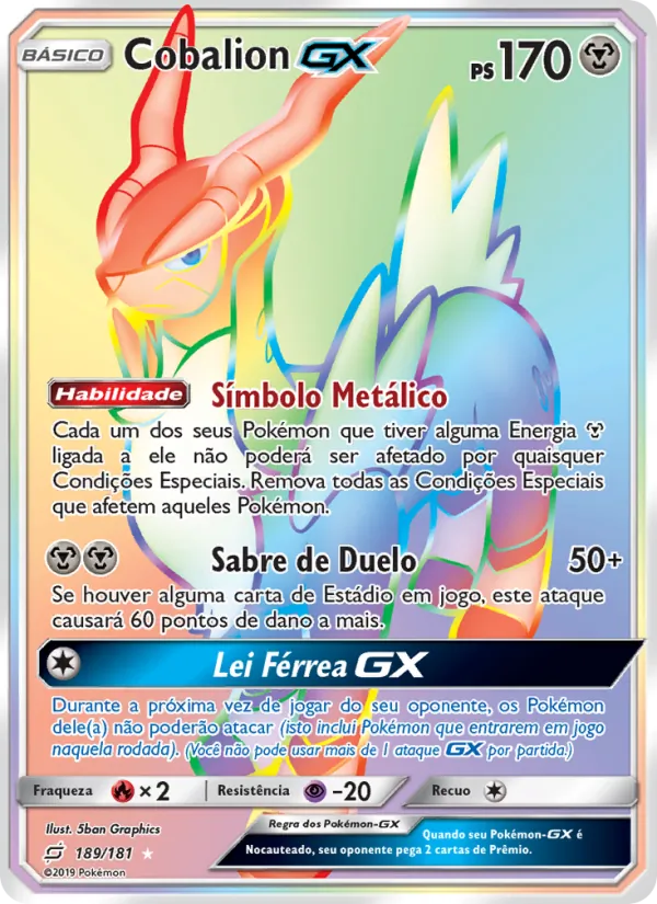 Cobalion GX União de Aliados 189/181