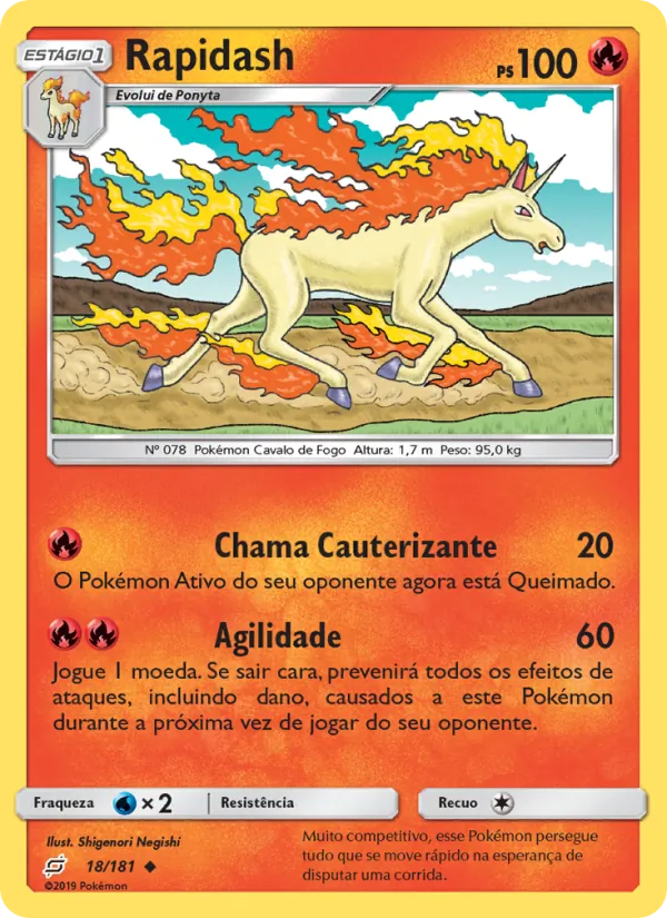 Rapidash União de Aliados 18/181