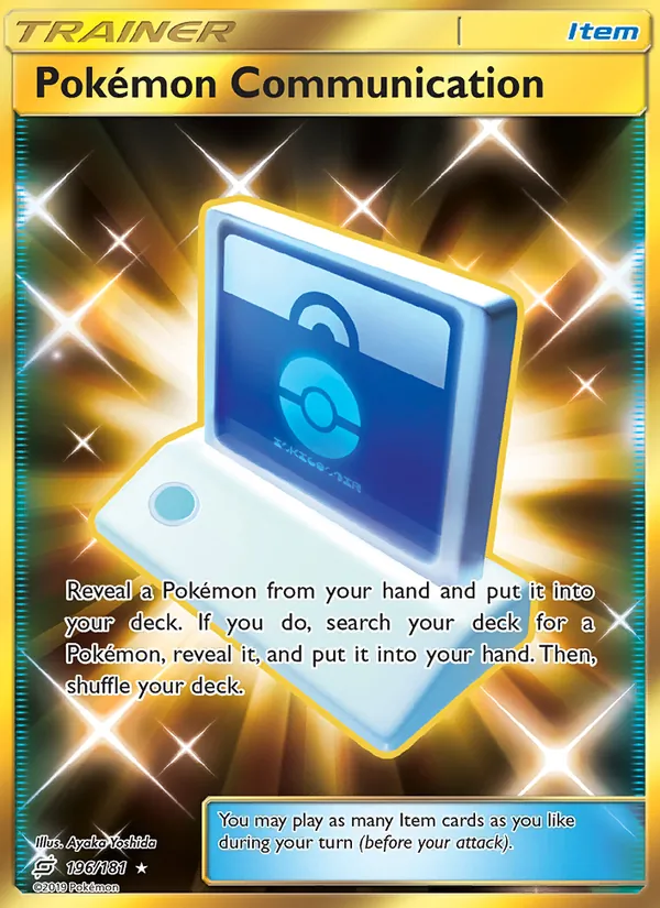 Pokémon Communication Team Up 196/181