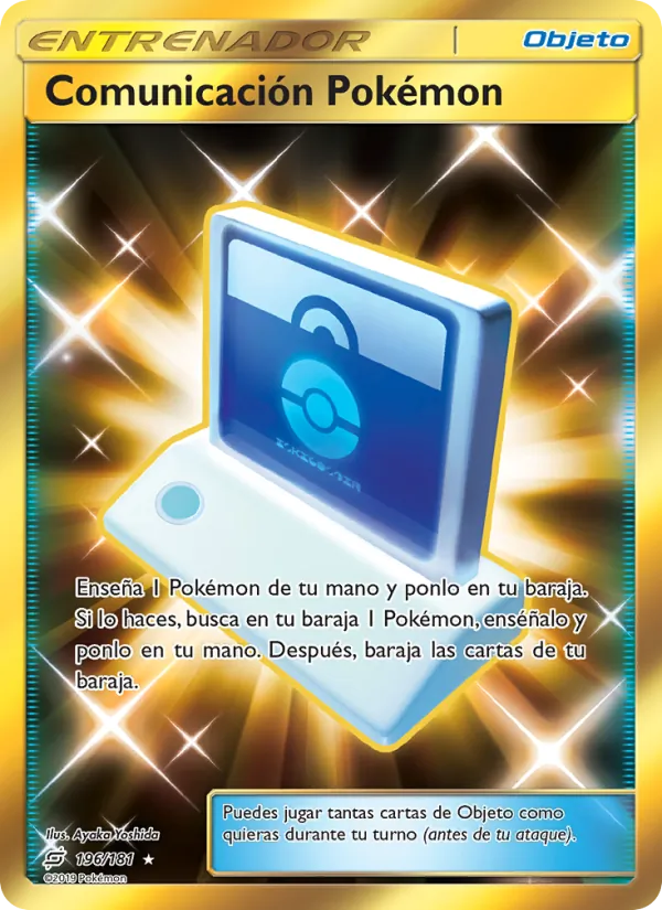 Comunicación Pokémon Union de Aliados 196/181