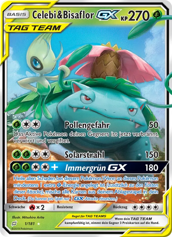 Celebi & Bisaflor GX Teams Sind Trumpf 1/181