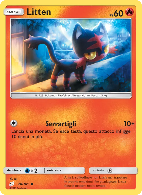 Litten Gioco di Squadra 20/181
