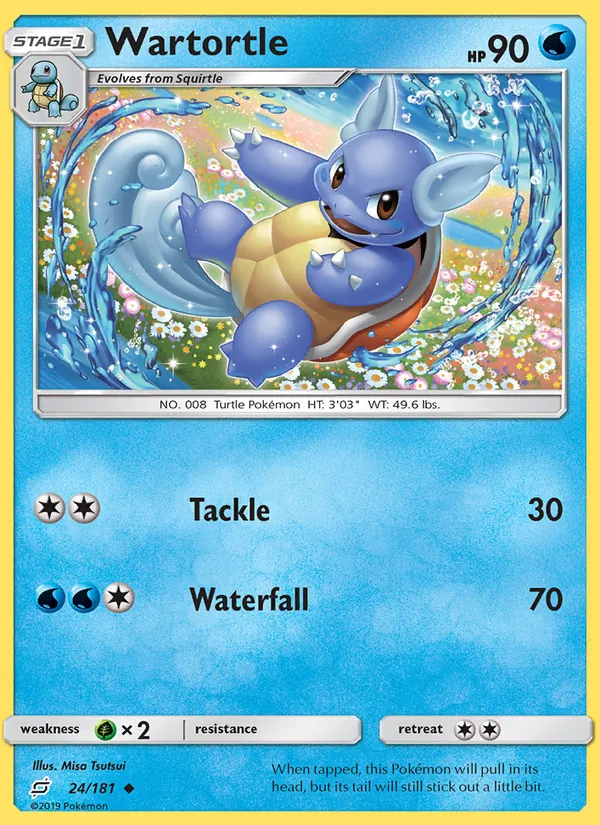 Wartortle Team Up 24/181