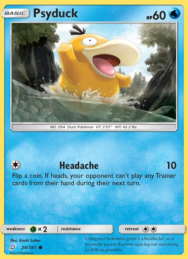 Psyduck Team Up 26/181