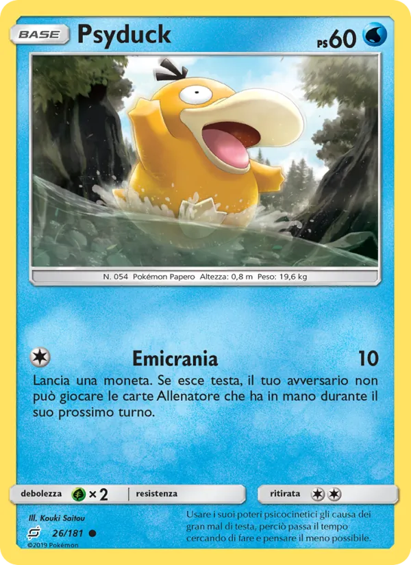 Psyduck Gioco di Squadra 26/181