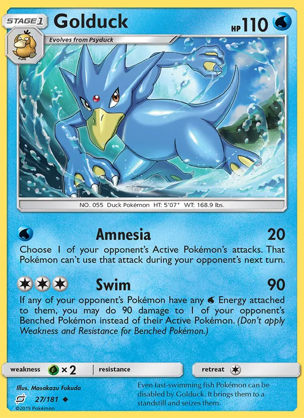 Golduck Team Up 27/181