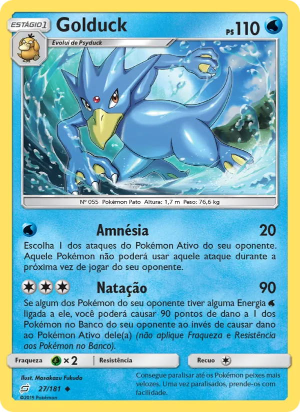 Golduck União de Aliados 27/181