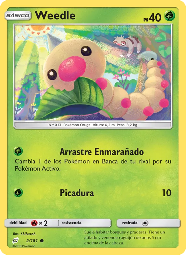Weedle Union de Aliados 2/181