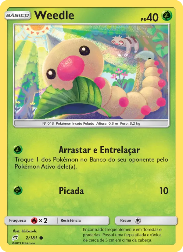 Weedle União de Aliados 2/181