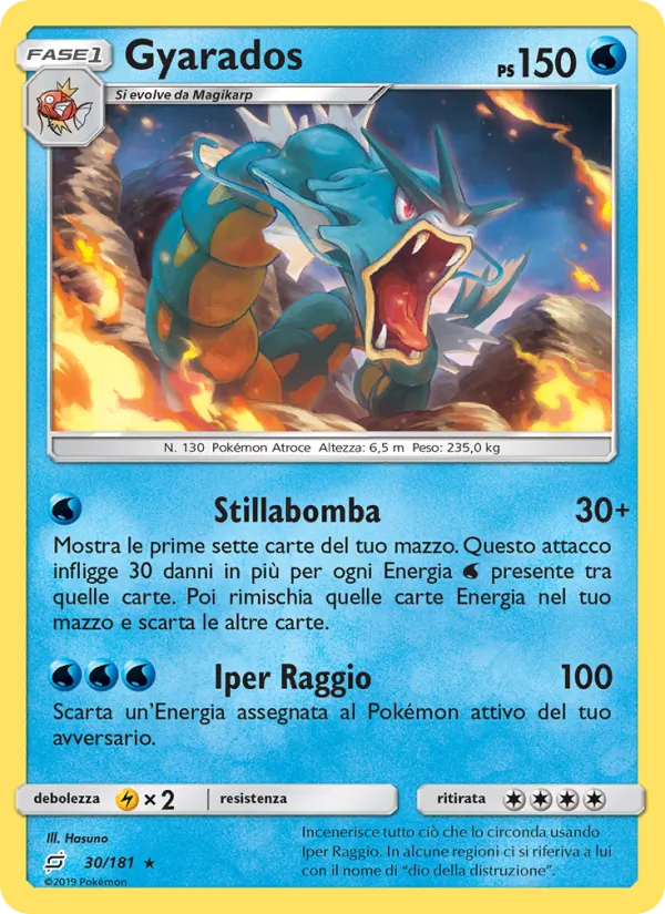 Gyarados Gioco di Squadra 30/181