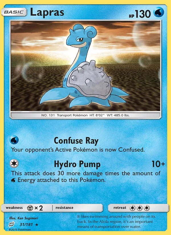 Lapras Team Up 31/181