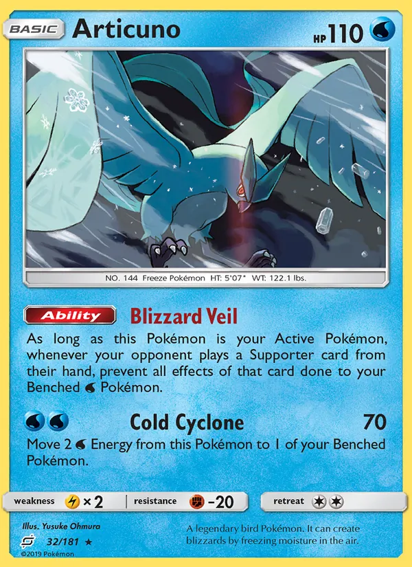 Articuno Team Up 32/181