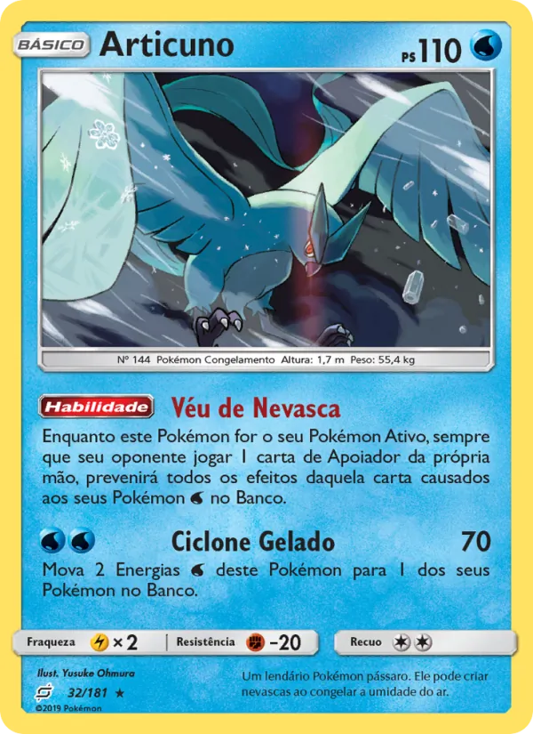 Articuno União de Aliados 32/181