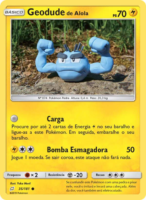 Geodude de Alola União de Aliados 35/181