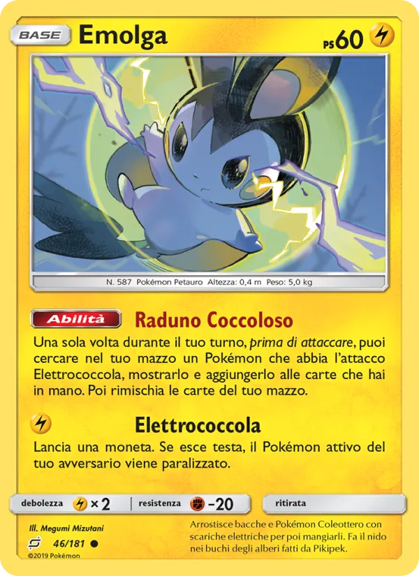 Emolga Gioco di Squadra 46/181