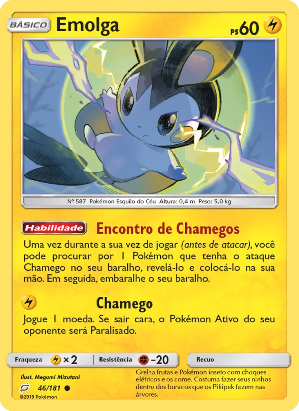 Emolga União de Aliados 46/181