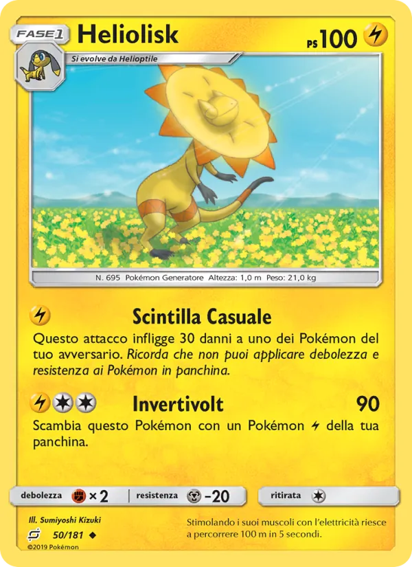 Heliolisk Gioco di Squadra 50/181