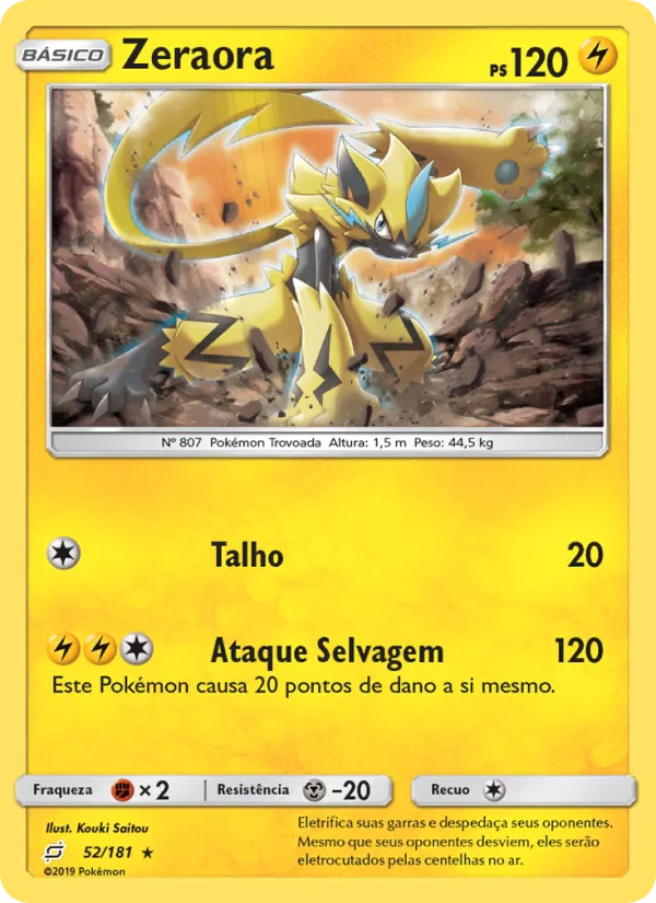 Zeraora União de Aliados 52/181