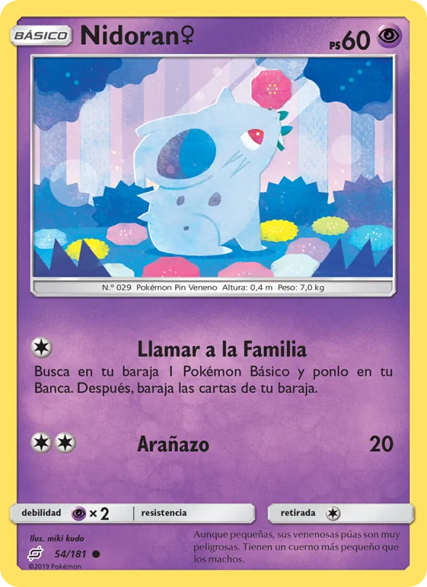 Nidoran♀ Union de Aliados 54/181
