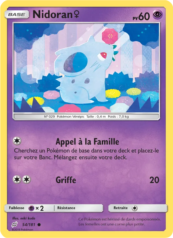 Nidoran♀ Duo de Choc 54/181