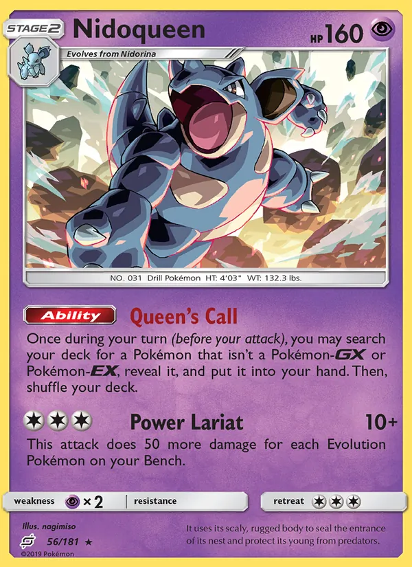 Nidoqueen Team Up 56/181