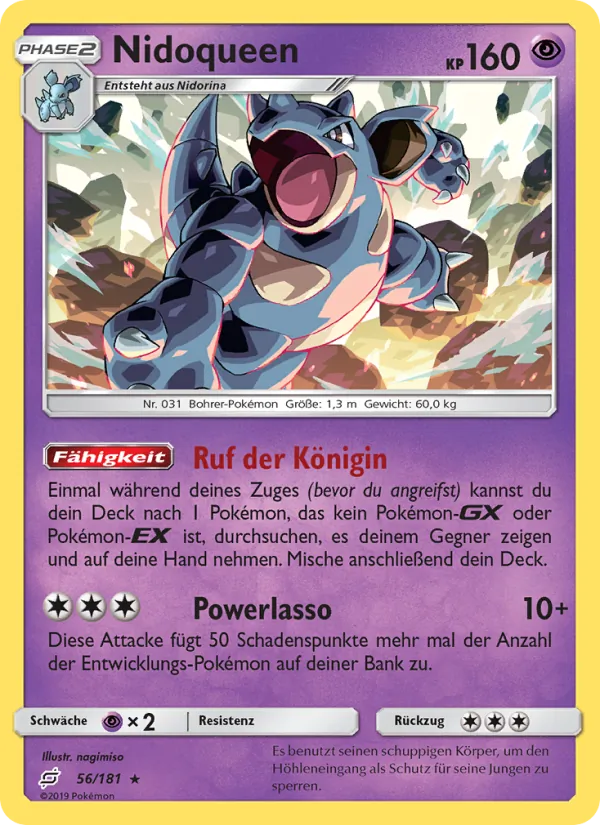 Nidoqueen Teams Sind Trumpf 56/181