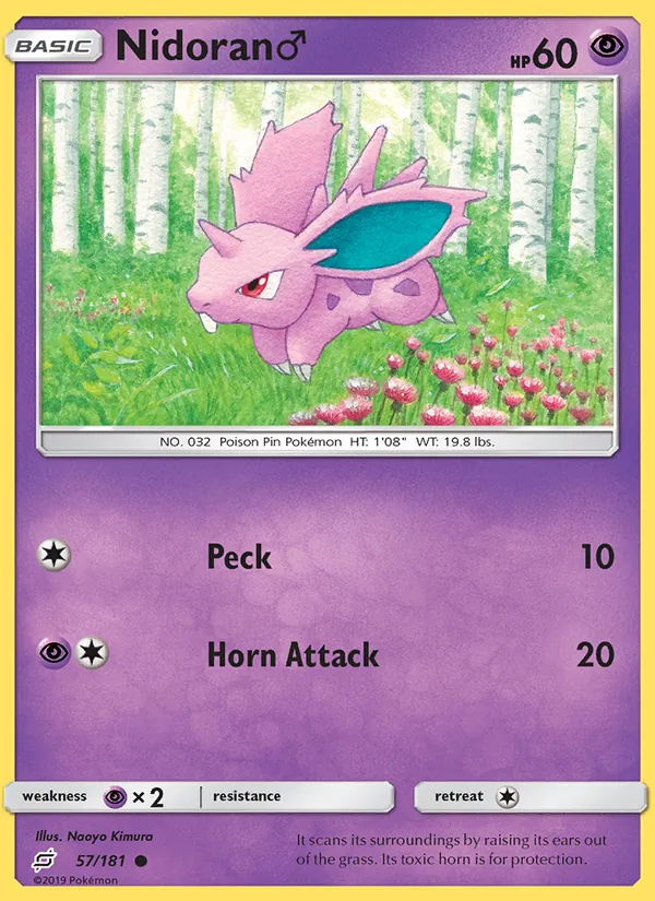 Nidoran♂ Team Up 57/181