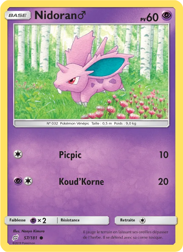 Nidoran♂ Duo de Choc 57/181