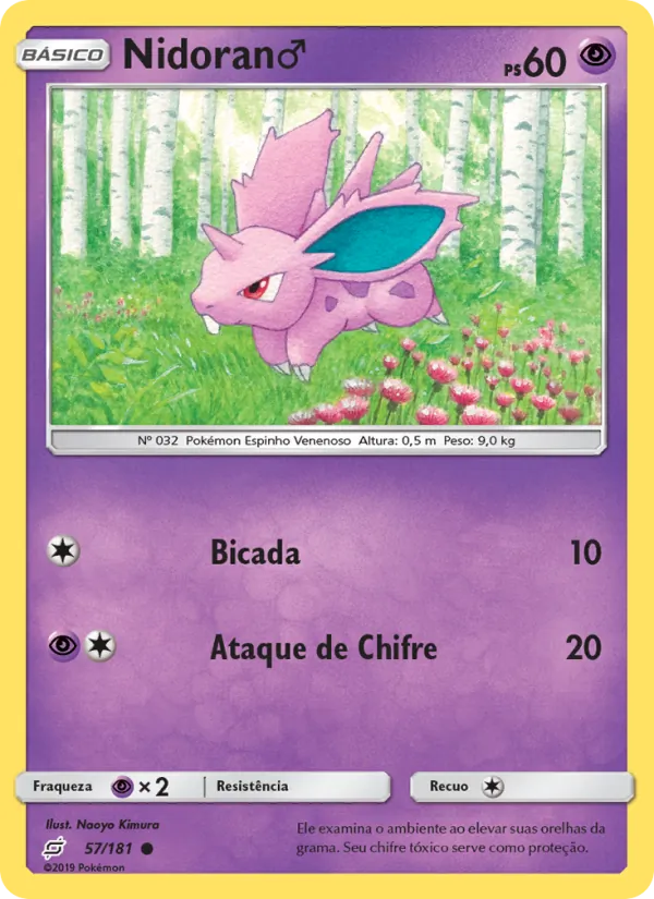 Nidoran♂ União de Aliados 57/181