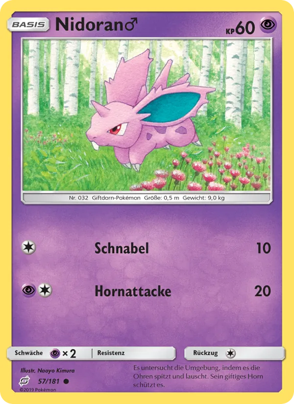 Nidoran♂ Teams Sind Trumpf 57/181
