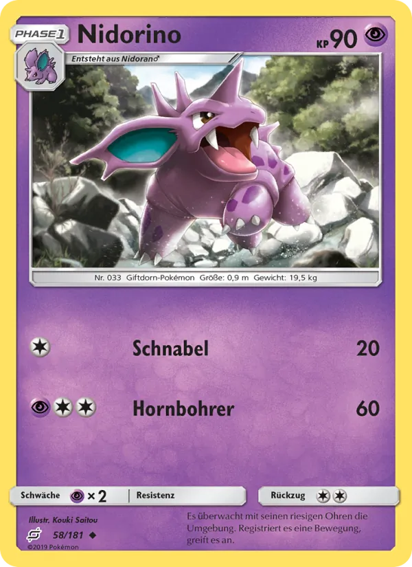 Nidorino Teams Sind Trumpf 58/181
