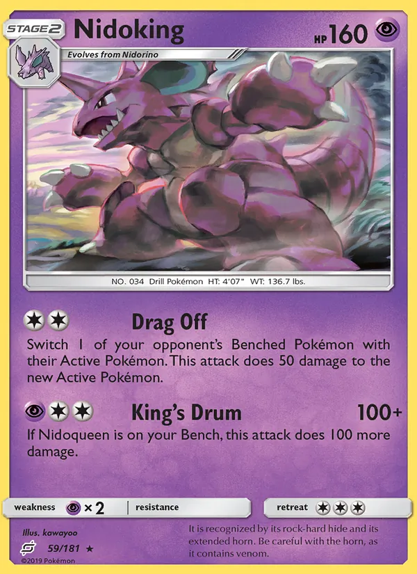 Nidoking Team Up 59/181