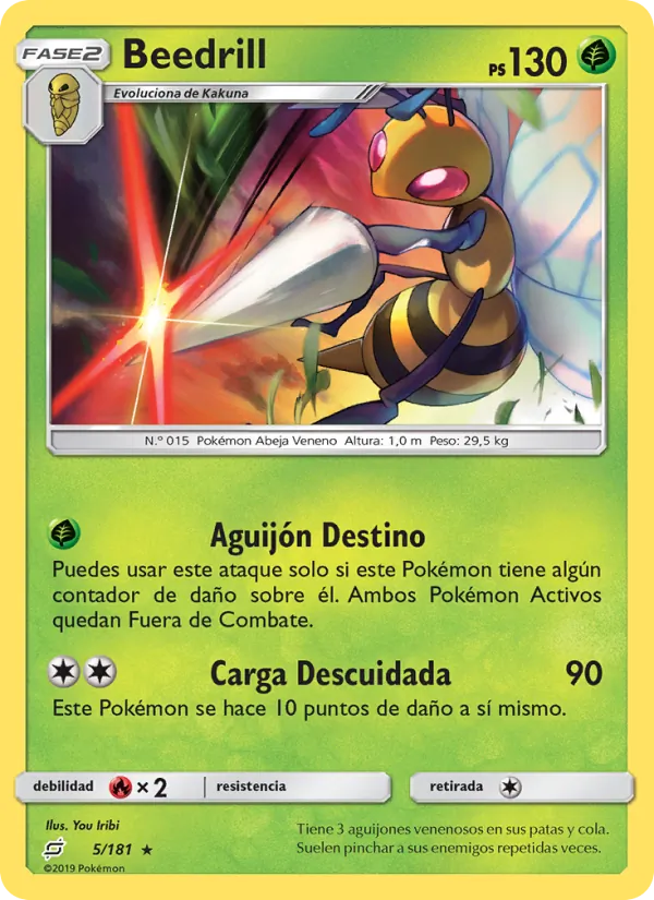 Beedrill Union de Aliados 5/181