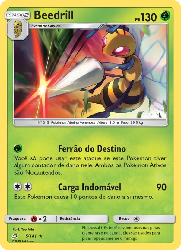 Beedrill União de Aliados 5/181