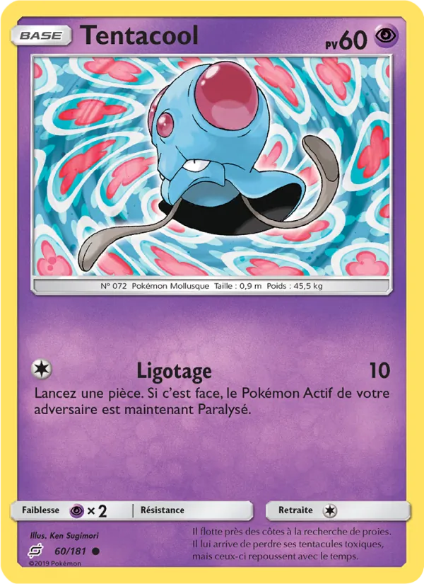 Tentacool Duo de Choc 60/181